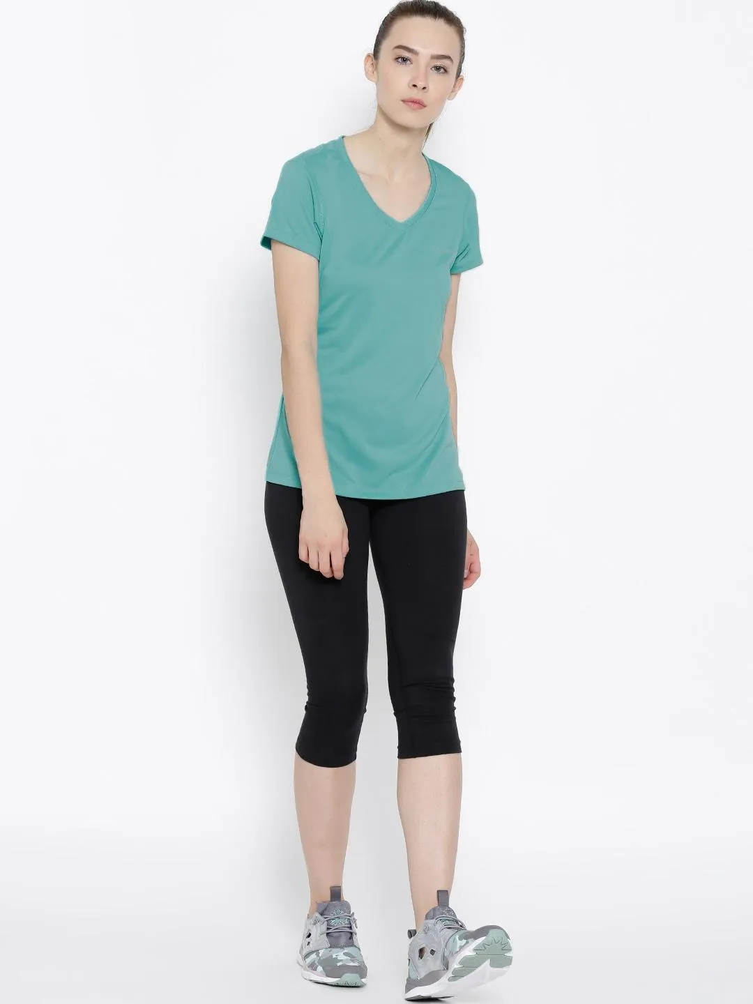 Columbia Women Green Tech TrekShort Sleeve Shirt Timeless Must-Have Movie Night