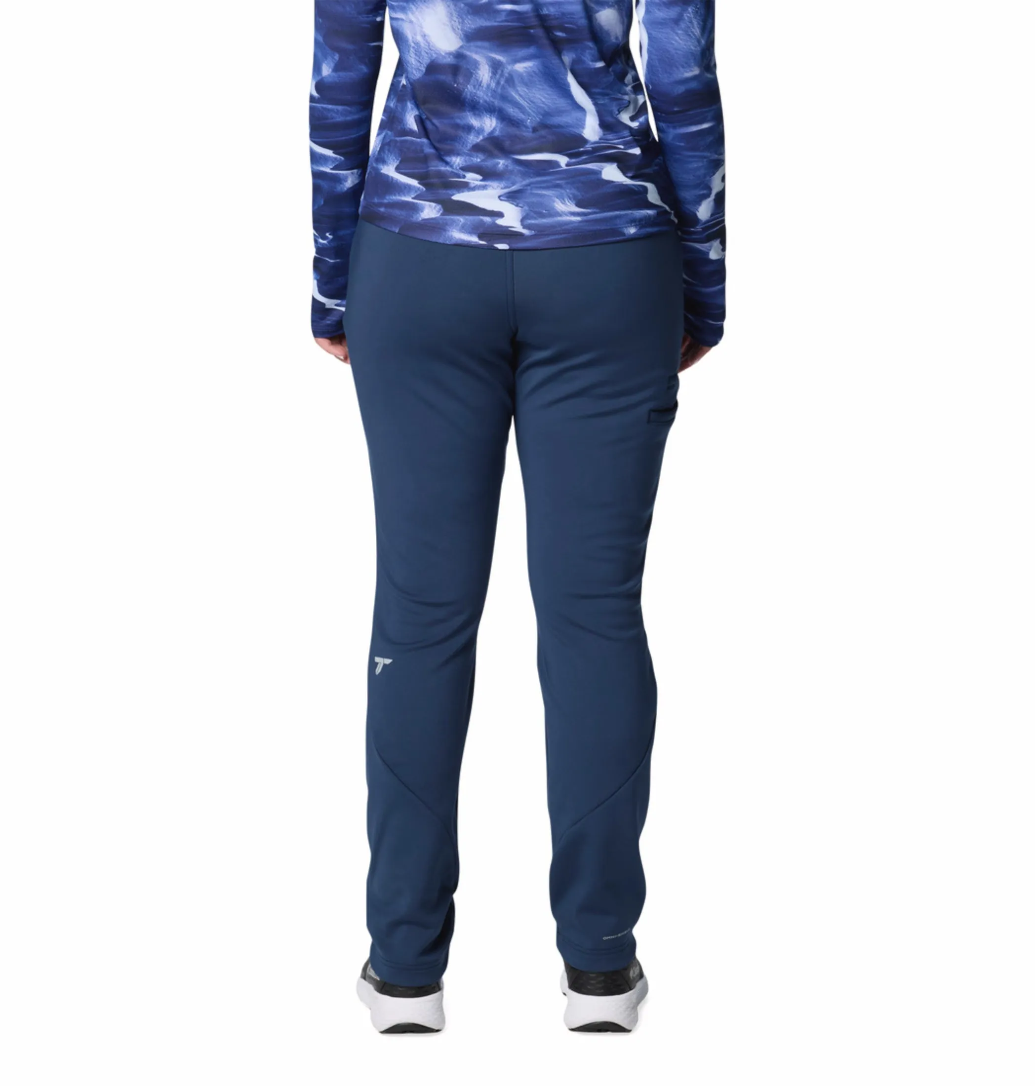 Quick Dry Material Columbia Women Navy Blue OmniShield Vast Canyon Soft Shell Pant