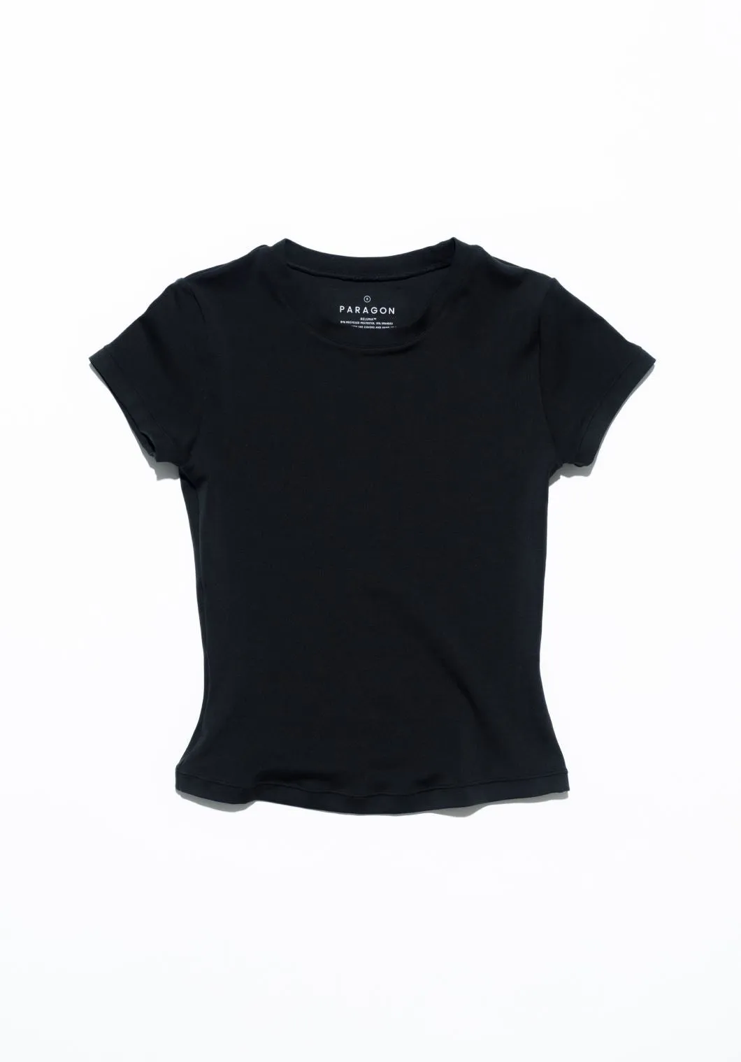 Modern Smart Reluna? Full Length Short Sleeve Top Black