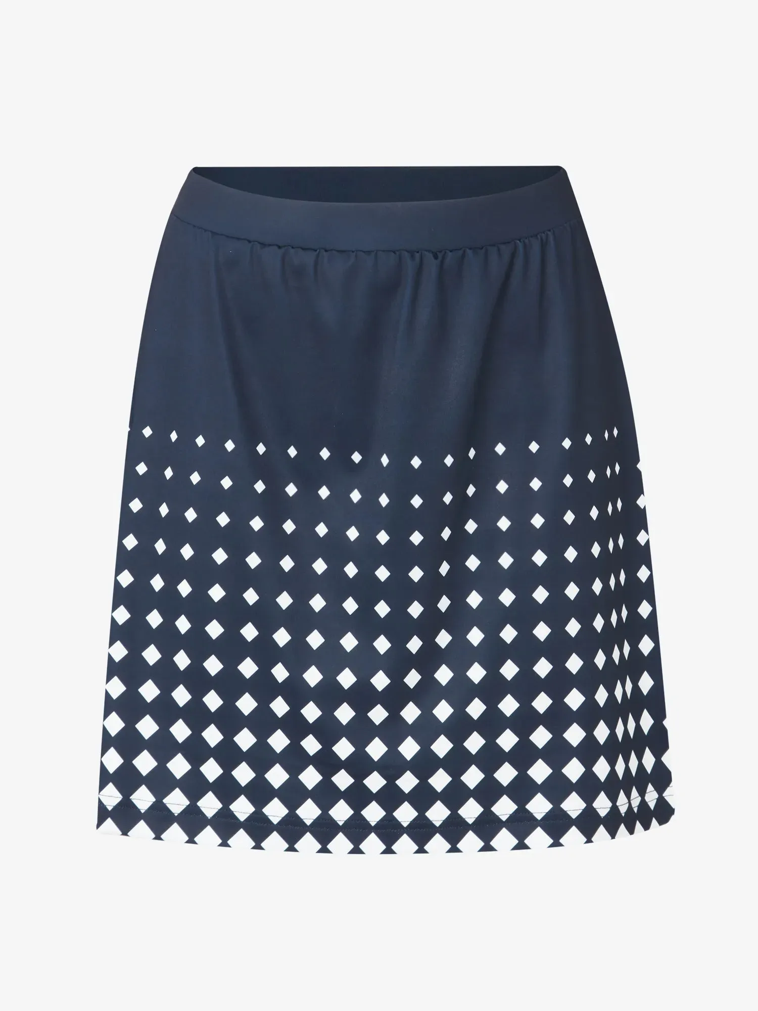 W STELLA SKORT Navy Print Feminine Charm