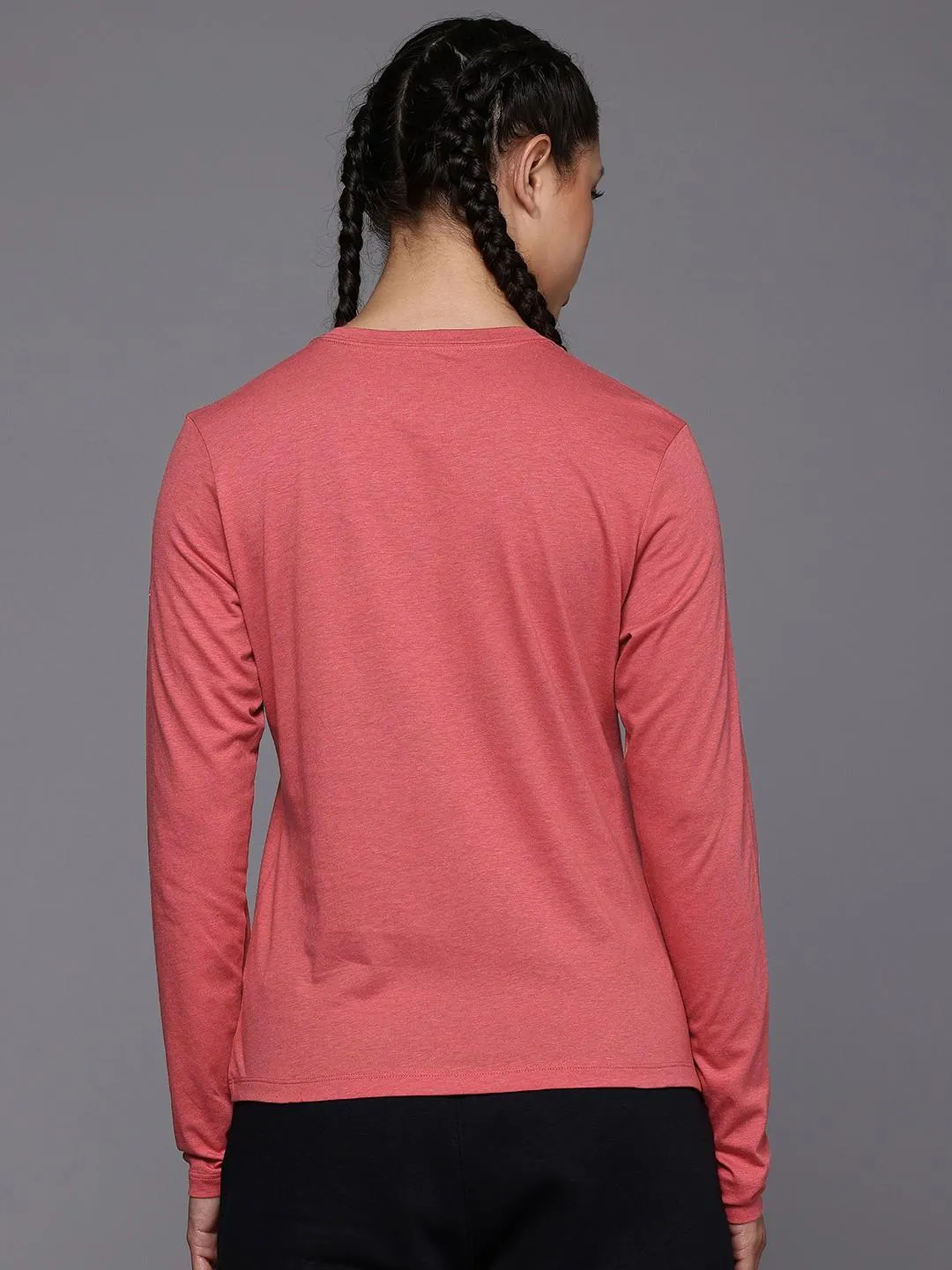 Columbia Women Red Columbia Trek Relaxed LS Tee Comfortable Piece Cozy and Soft