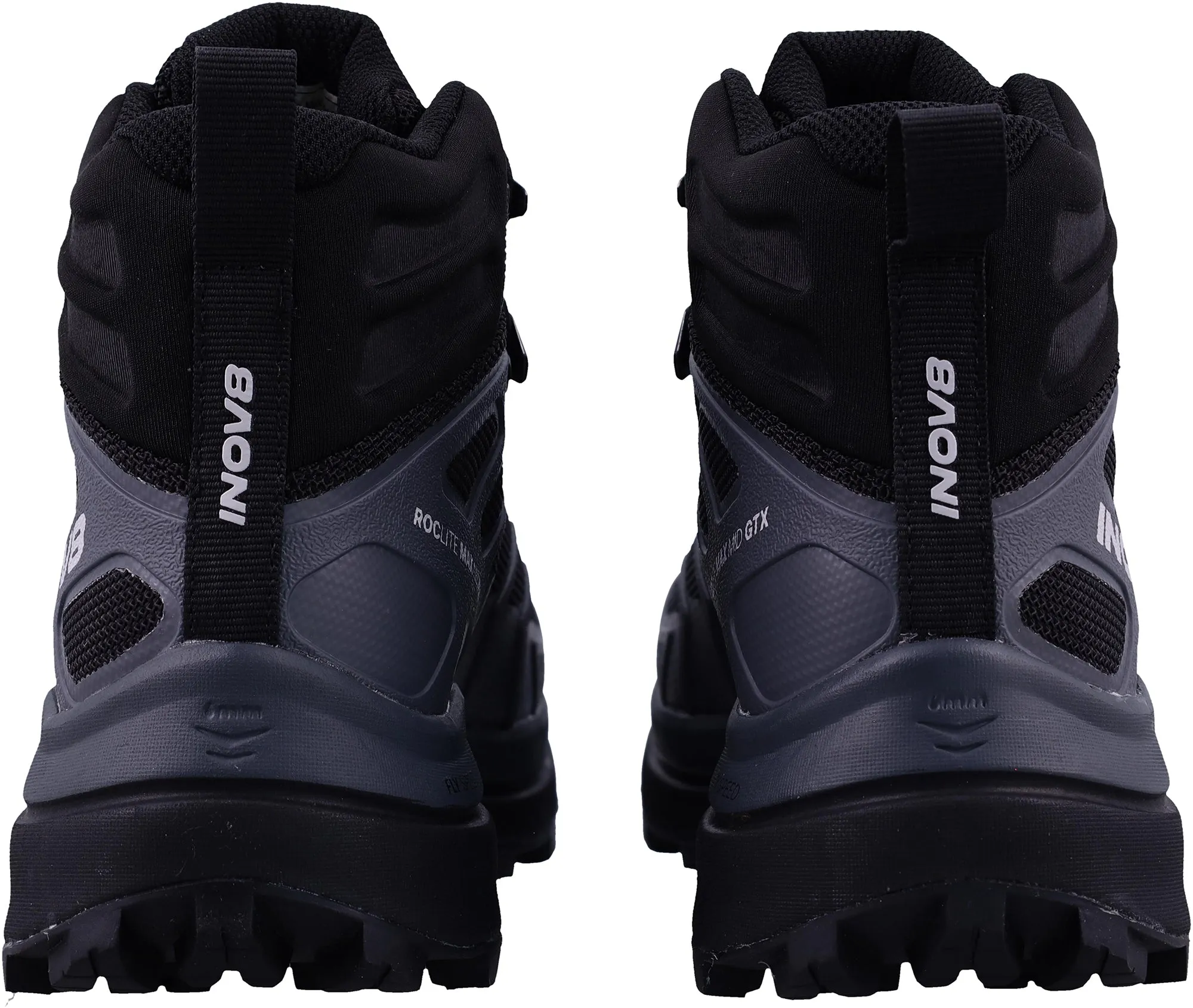 City Run Inov8 Roclite Max Mid GORE-TEX WIDE FIT Womens Walking Boots - Black