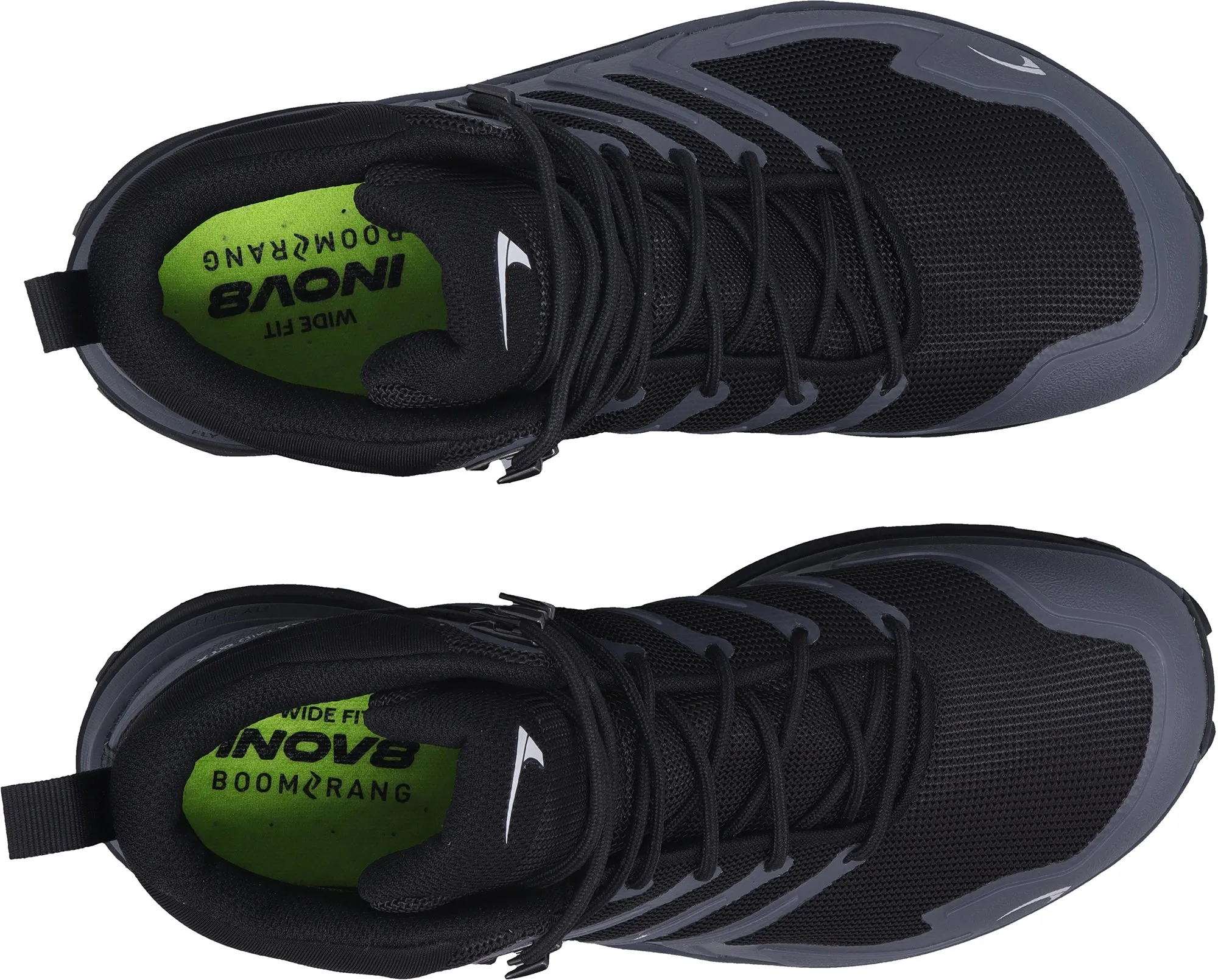 Inov8 Roclite Max Mid GORE-TEX WIDE FIT Womens Walking Boots - Black Ergonomic Heel Cup Ultra Light Hiking Trails
