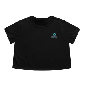Hygroscopic Fiber Women's Flowy Cropped Tee