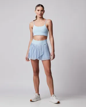 Daily Wear Lightweight Fabric Saia Plissada em Tule (SA10)