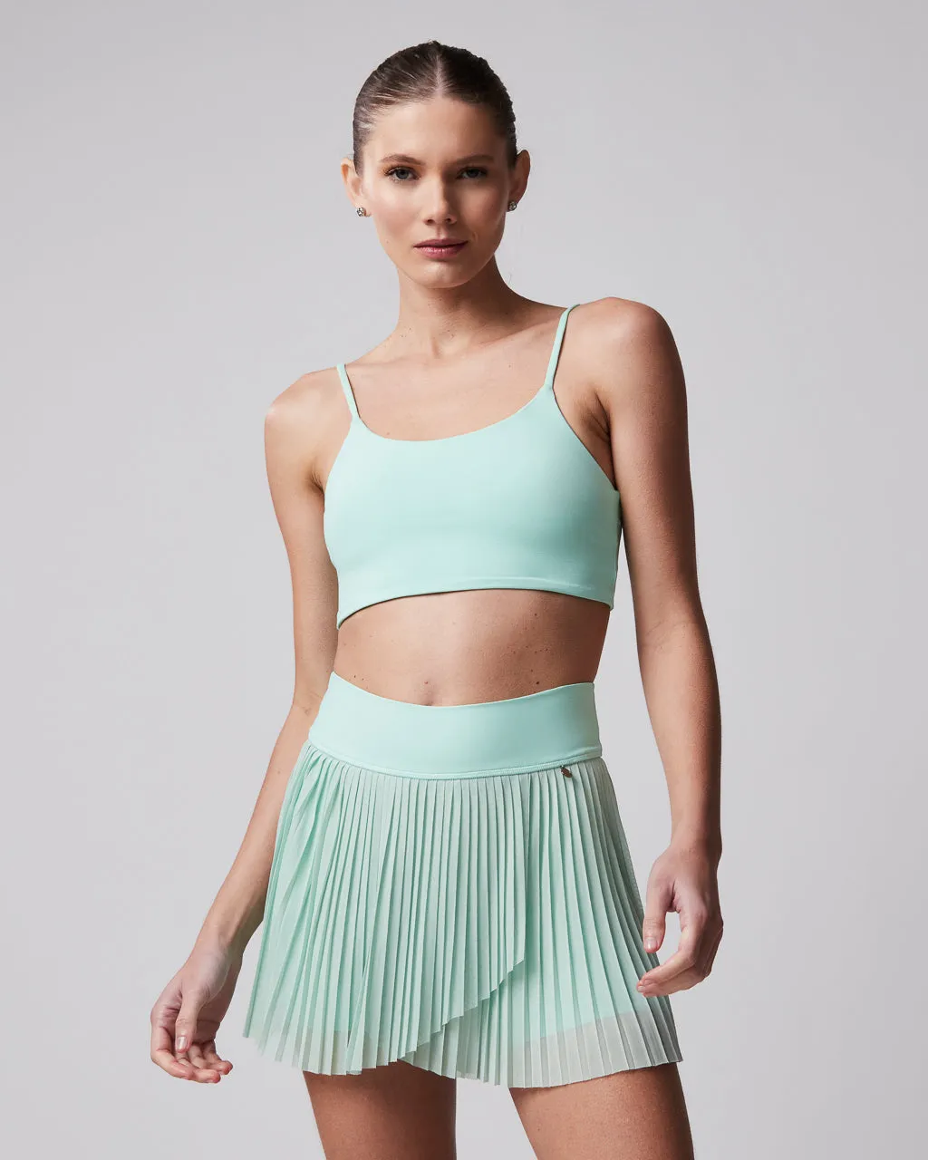 Saia Plissada em Tule (SA10) Creative Look Durable Hem