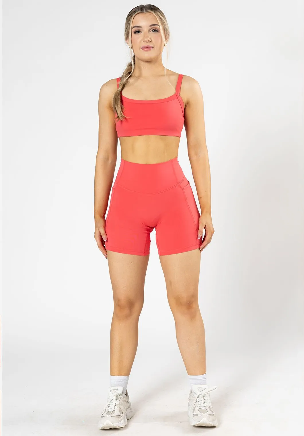 Quick Access Pockets Reluna? Empower Sculptseam? Pocket Short 6?? Spicy Marg