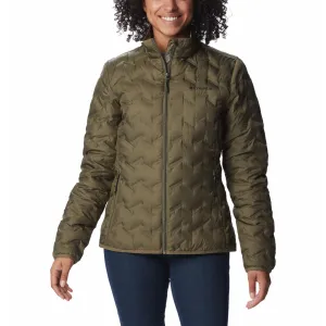 Columbia Women Green Delta Ridge II Down Jacket Consent