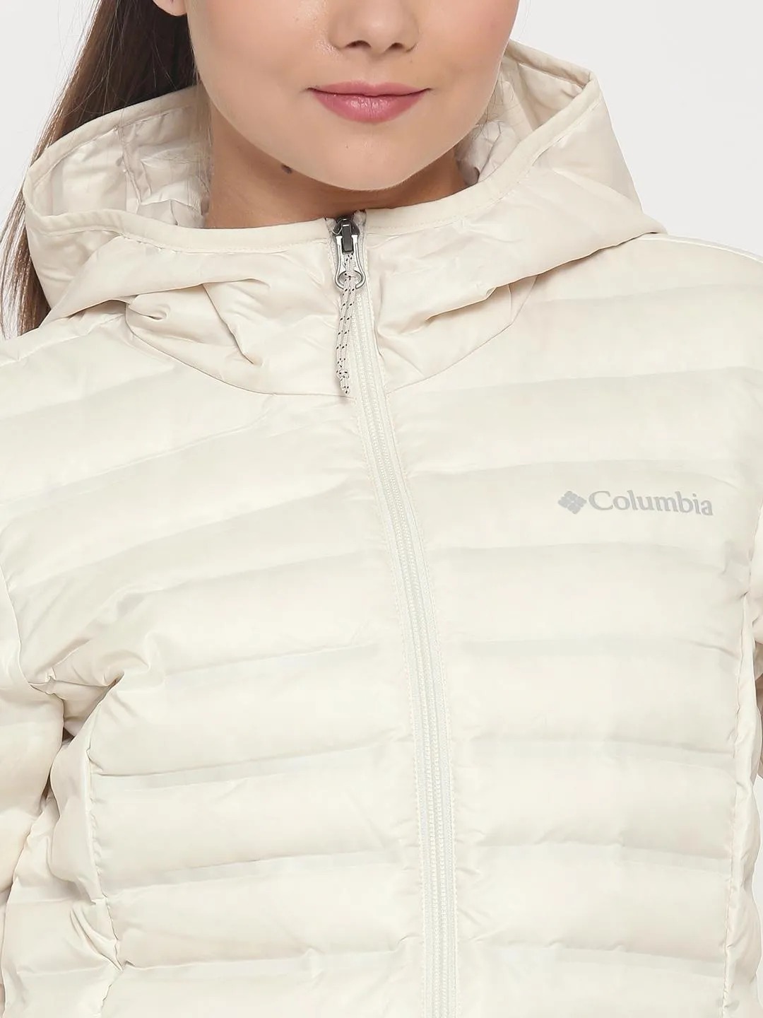 kids' winter season Columbia Women White Flash Forward Long Down Jacket