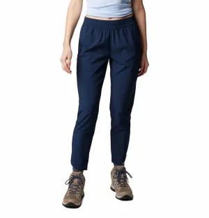 Columbia Women Blue Columbia Hike Pant Ergonomic Pattern Cutting