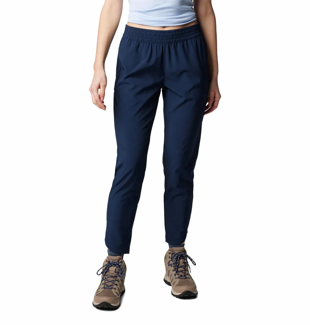 Columbia Women Blue Columbia Hike Pant Ergonomic Pattern Cutting