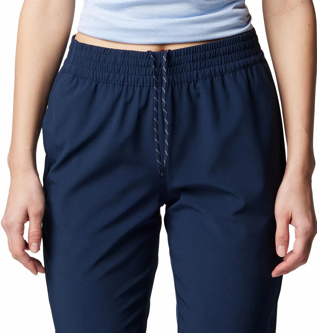 Columbia Women Blue Columbia Hike Pant Training Active Pants Performance Joggers
