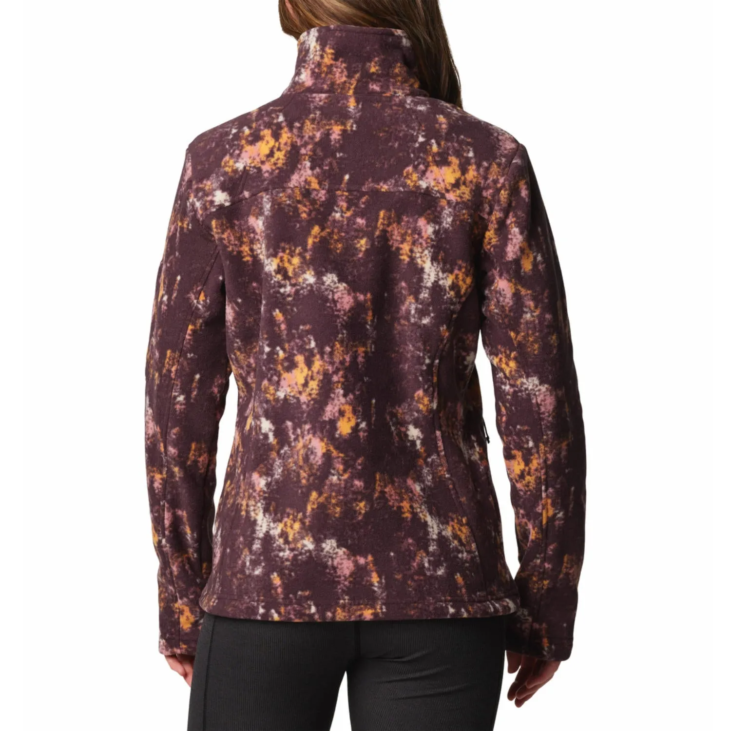 Reinforced Seams Columbia Women Red Fast Trek Printed Jkt