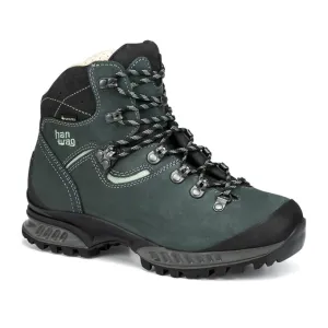 Outdoor Adventure Support Unisex style Women's Hanwag Tatra II Wide GTX H200101 PETROL/MINT