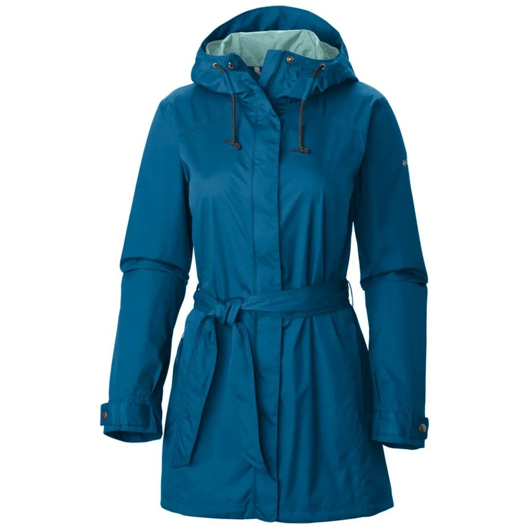 Hope Protective Gear Columbia Women Blue Pardon My Trench Rain Jacket