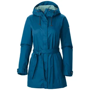 Hope Protective Gear Columbia Women Blue Pardon My Trench Rain Jacket