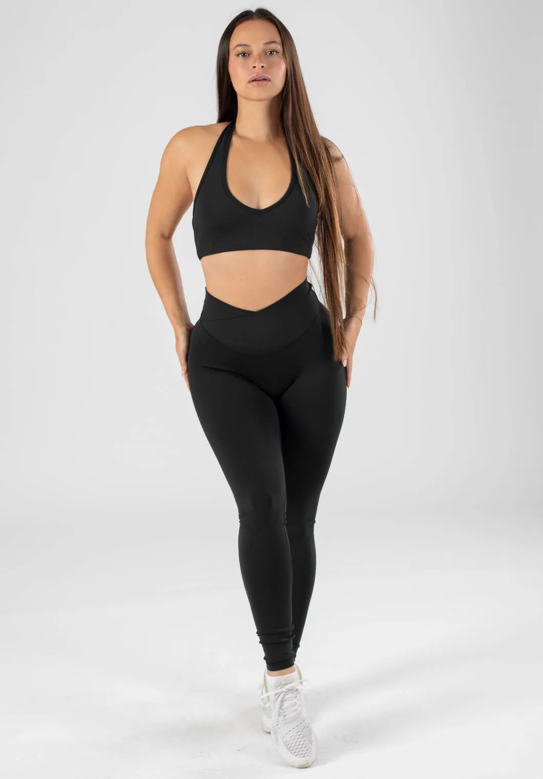 Work Commute Outdoor Lover Reluna Crossover Sculptseam? Legging Black
