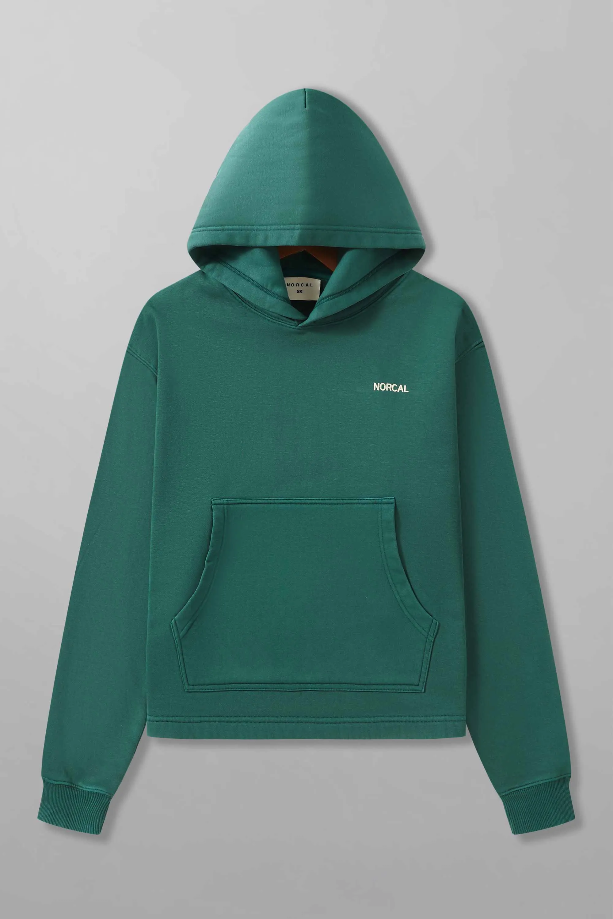 camping suitable Simple Wear Women Cropped LSF Acid Wash Hoodie