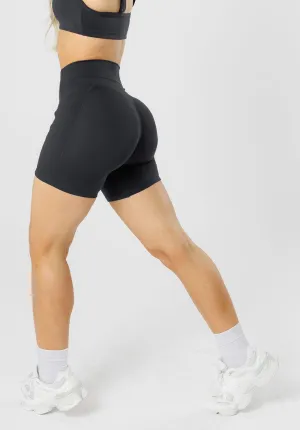 Reluna Empower Sculptseam?  Plus Pocket Short 6?? Black Quick Drying Fabric