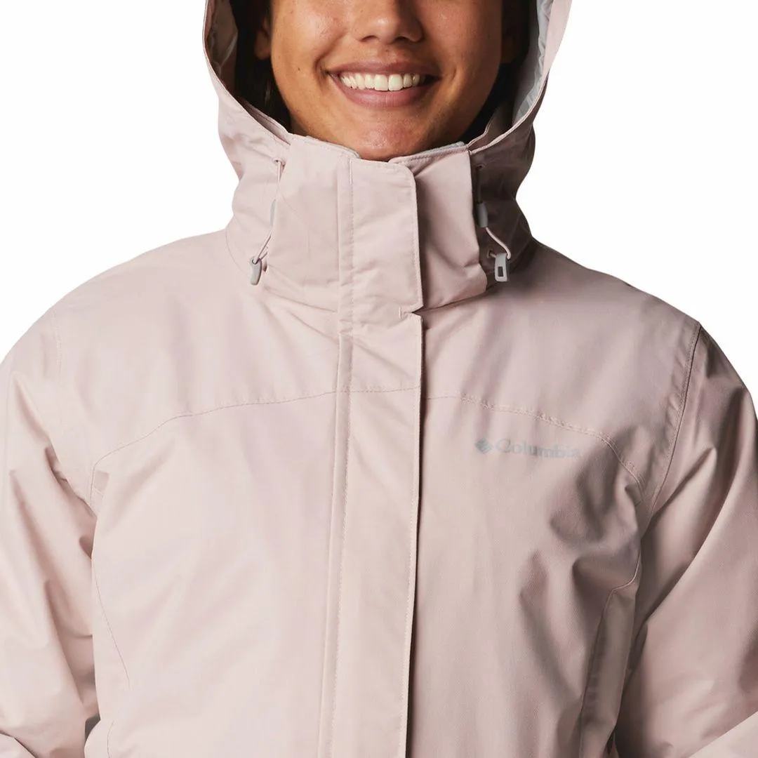 Columbia Women Red Bugaboo II Fleece Interchange Jacket Gloves