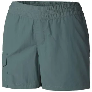 Columbia Women Green Silver Ridge Pull On Short (Sun Protection) Work Ready Eco friendly materials