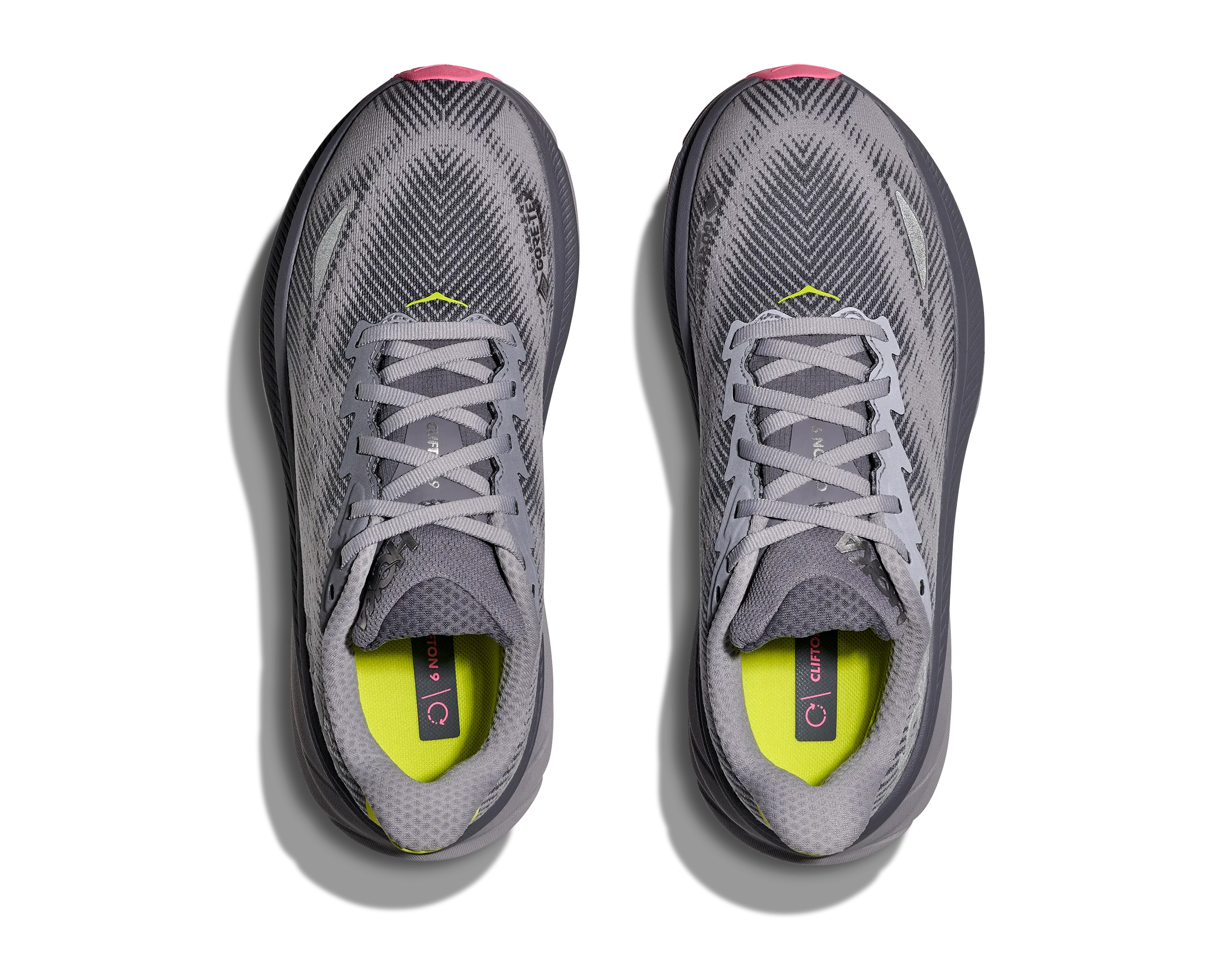 running in single - lane tracks shoes HOKA CLIFTON 9 GORE-TEX WOMEN'S
