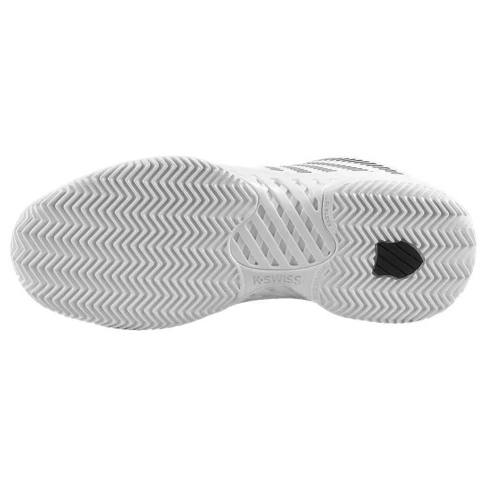 K-Swiss Women's Hypercourt Express 2 - Clay - White/Black Supportive Design