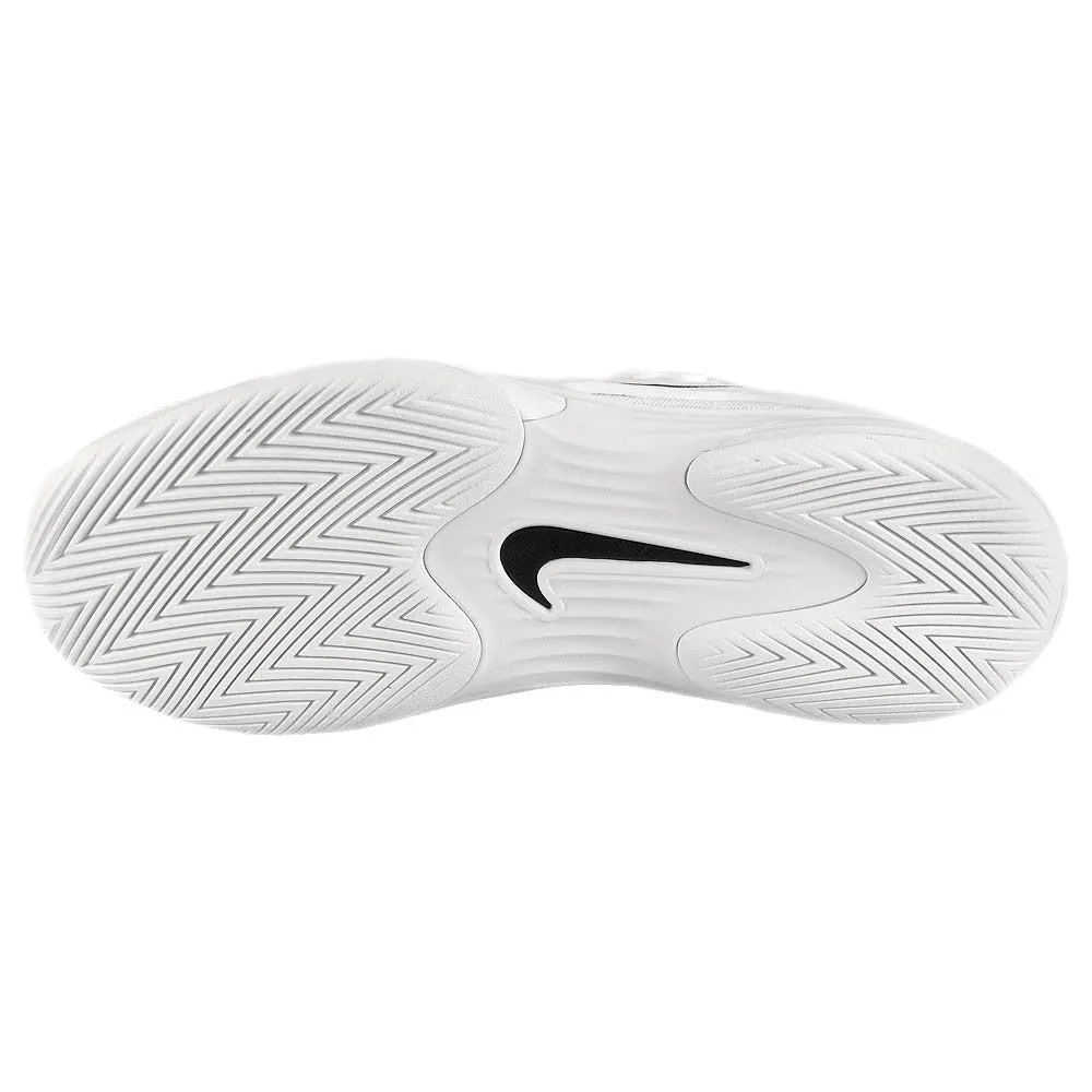 Nike Women's Air Zoom Vapor 12 - White/Black Ultralight Upper Material Torsion Control Frame