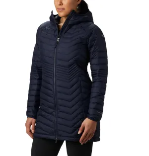Abrasion Resistant Edges Columbia Women Navy Blue Powder Lite Mid Jacket