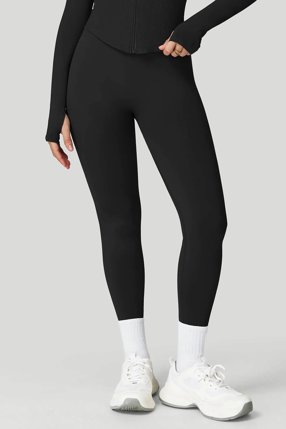 High?Waist Tummy Control Fitness Leggings Tall Fit Weekend Trip Gentle Fit