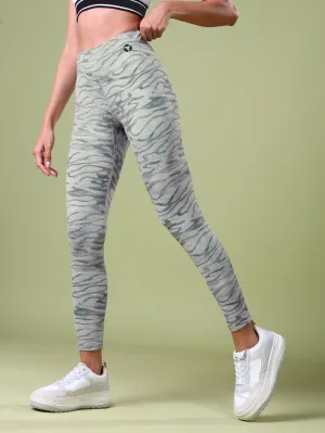 Women Printed Slim Fit Tights with ELASTO PLUS Perfect Design Wear Chilly Day Comfort