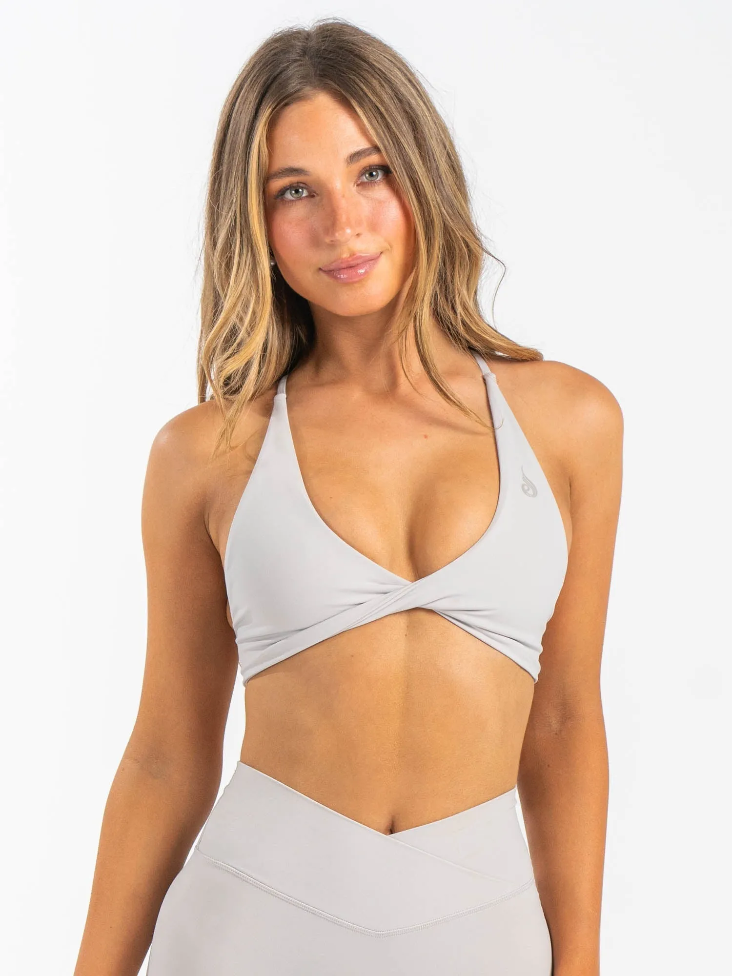 NKD Twist Sports Bra - Sugar Dust dancers