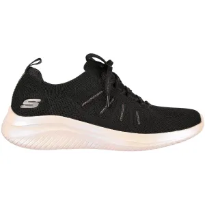 Skechers Ultra Flex 3.0 Glowing Sky Womens Training Shoes - Black Waterproof Outdoor Travel