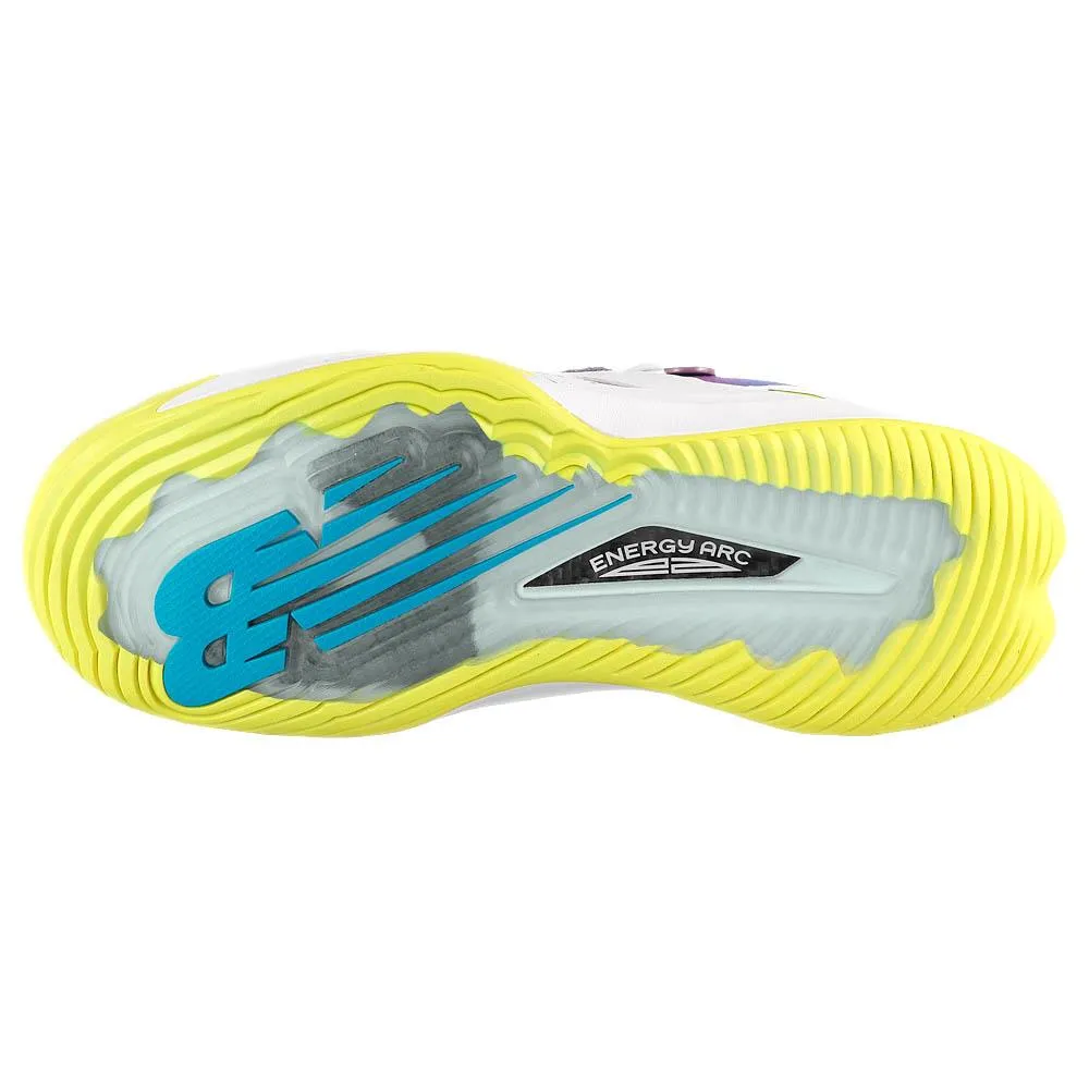 neutral support Ergo Comfort New Balance Women's Coco CG1 - Unity of Sport - D Width - White/Purple Fade