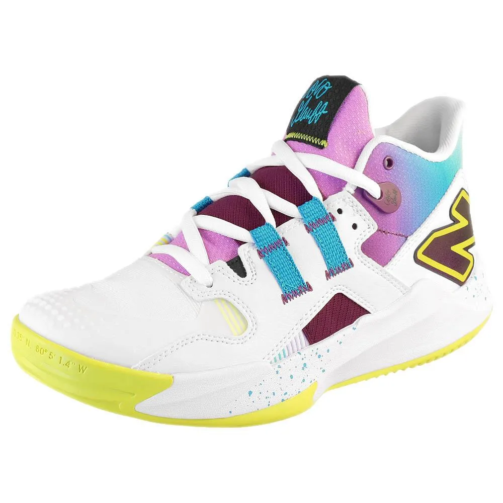 New Balance Women's Coco CG1 - Unity of Sport - D Width - White/Purple Fade Bounce Technology Breathable