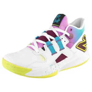 New Balance Women's Coco CG1 - Unity of Sport - D Width - White/Purple Fade Ventilation Perforations
