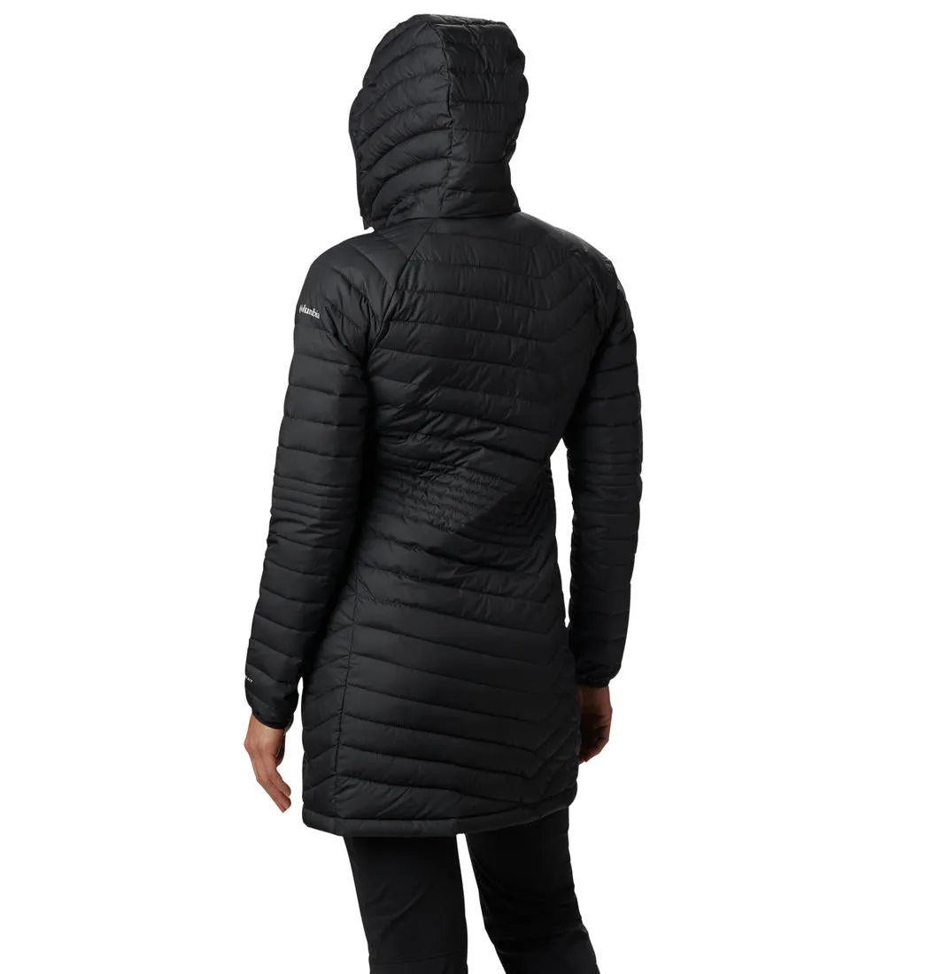 Weatherproof Protection Defy Columbia Women Black Powder Lite Mid Jacket