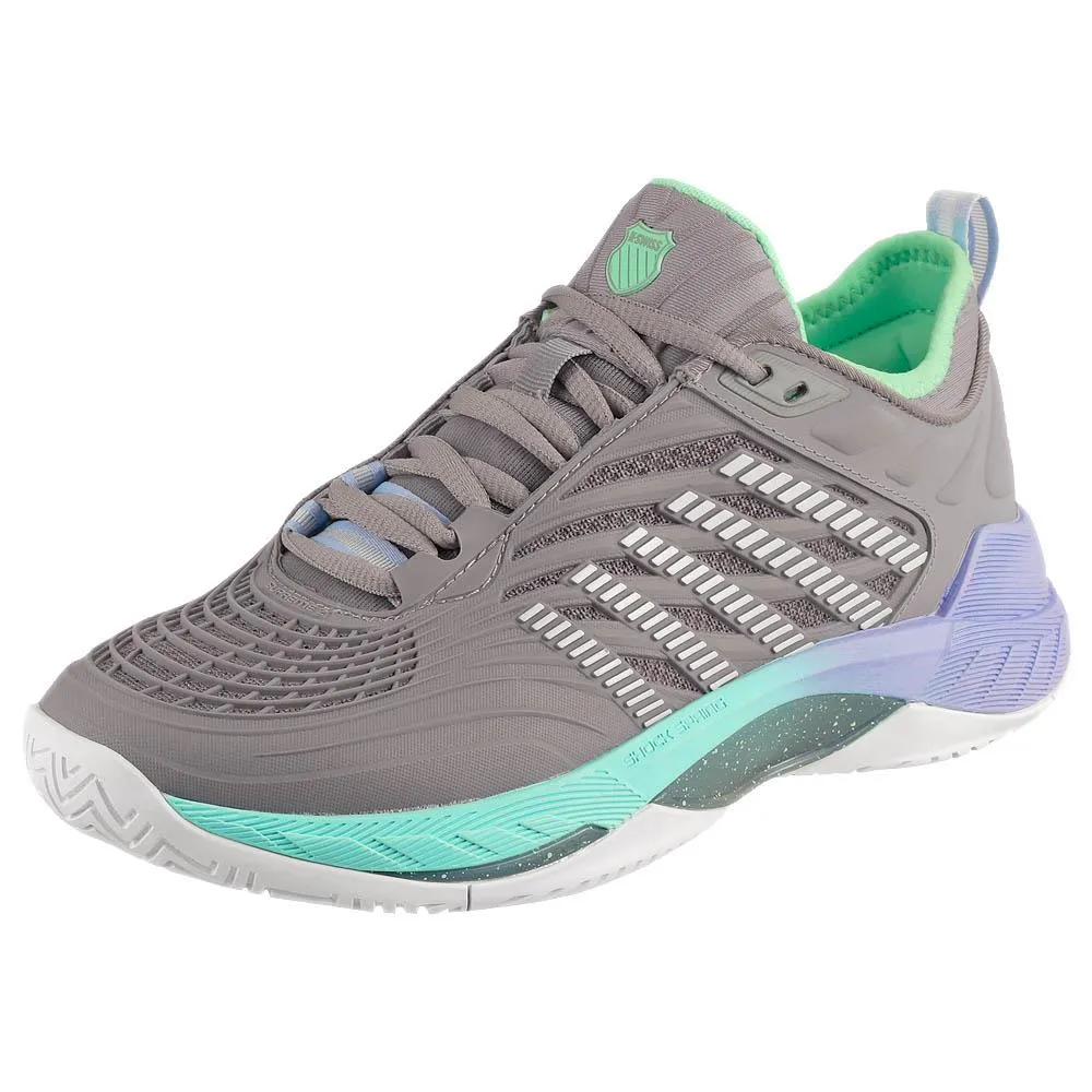 K-Swiss Women's Hypercourt Supreme 2 - Lilac Gray/Nimbus Cloud Moisture wicking