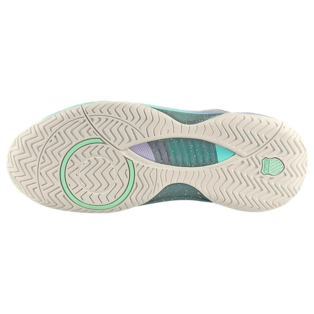 K-Swiss Women's Hypercourt Supreme 2 - Lilac Gray/Nimbus Cloud Multi Directional Grip Comfort Fit