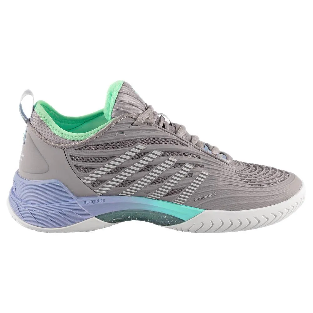 Ventilation Port System K-Swiss Women's Hypercourt Supreme 2 - Lilac Gray/Nimbus Cloud