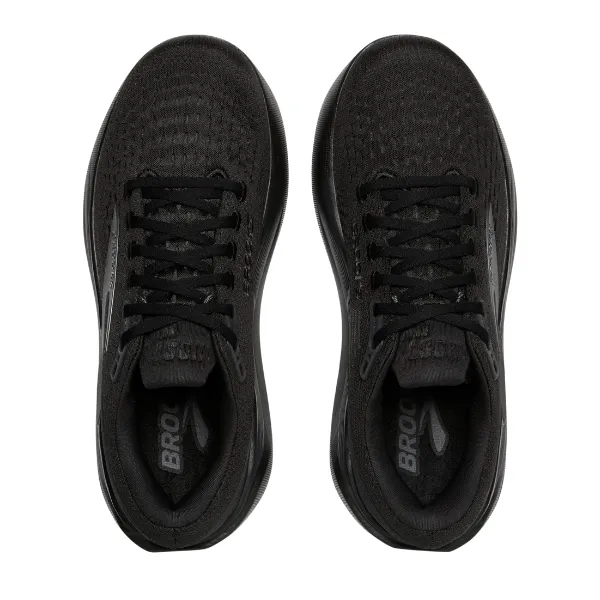 Durable Midsole Foam running shoes for road races Brooks Women's Ghost Max 3 Wide Black/Ebony