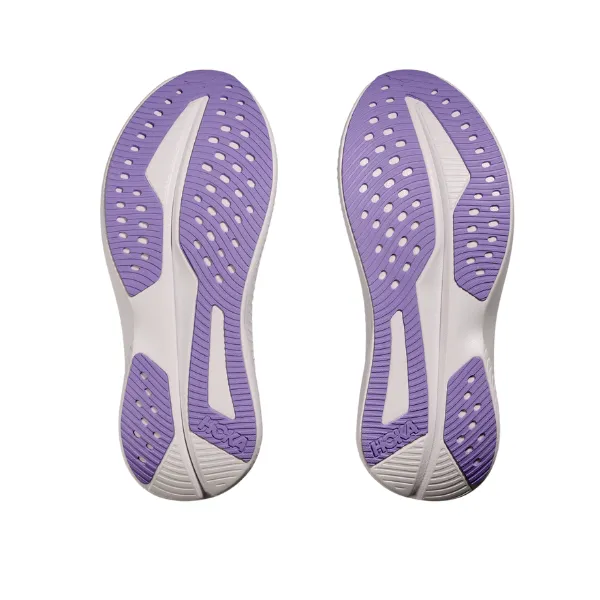 manga - themed running wear HOKA Women's Mach 6 Wide Grey/Orange