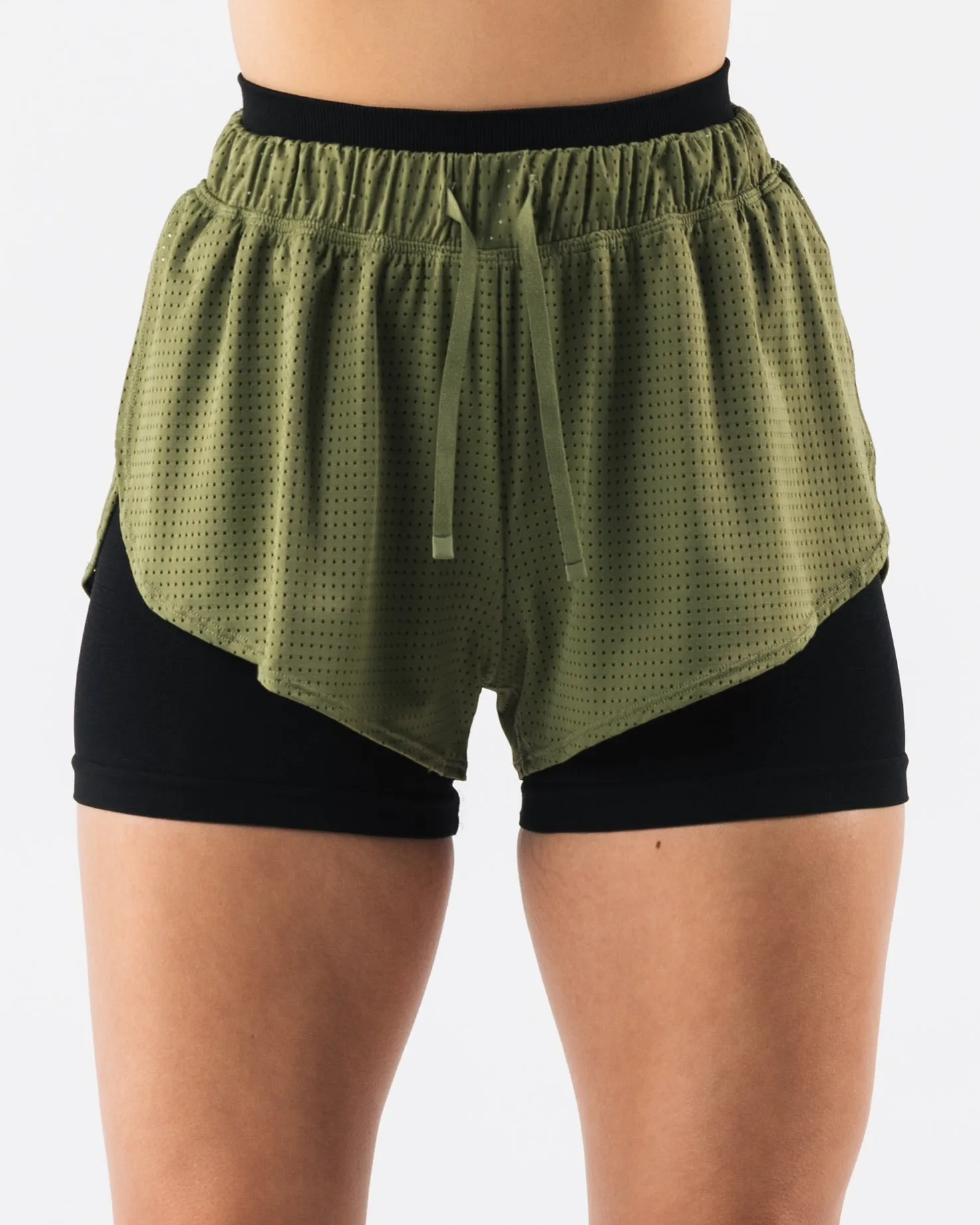Sun Protection Margo Mesh Short - Agave