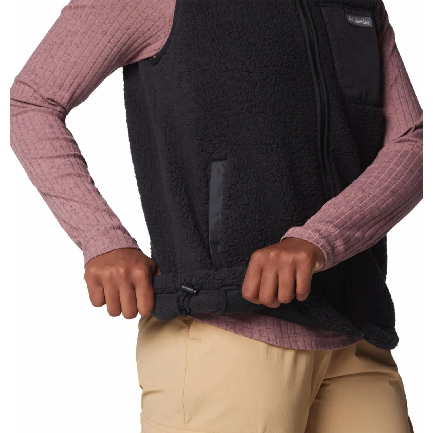 New Year's Columbia Women Black West Bend Vest II