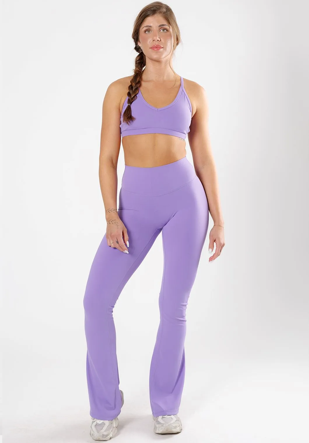 RecStretch Original Sculptseam? Plus Essential Flare Legging 34" Aura breath easy