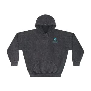 Unisex Mineral Wash Hoodie sequin
