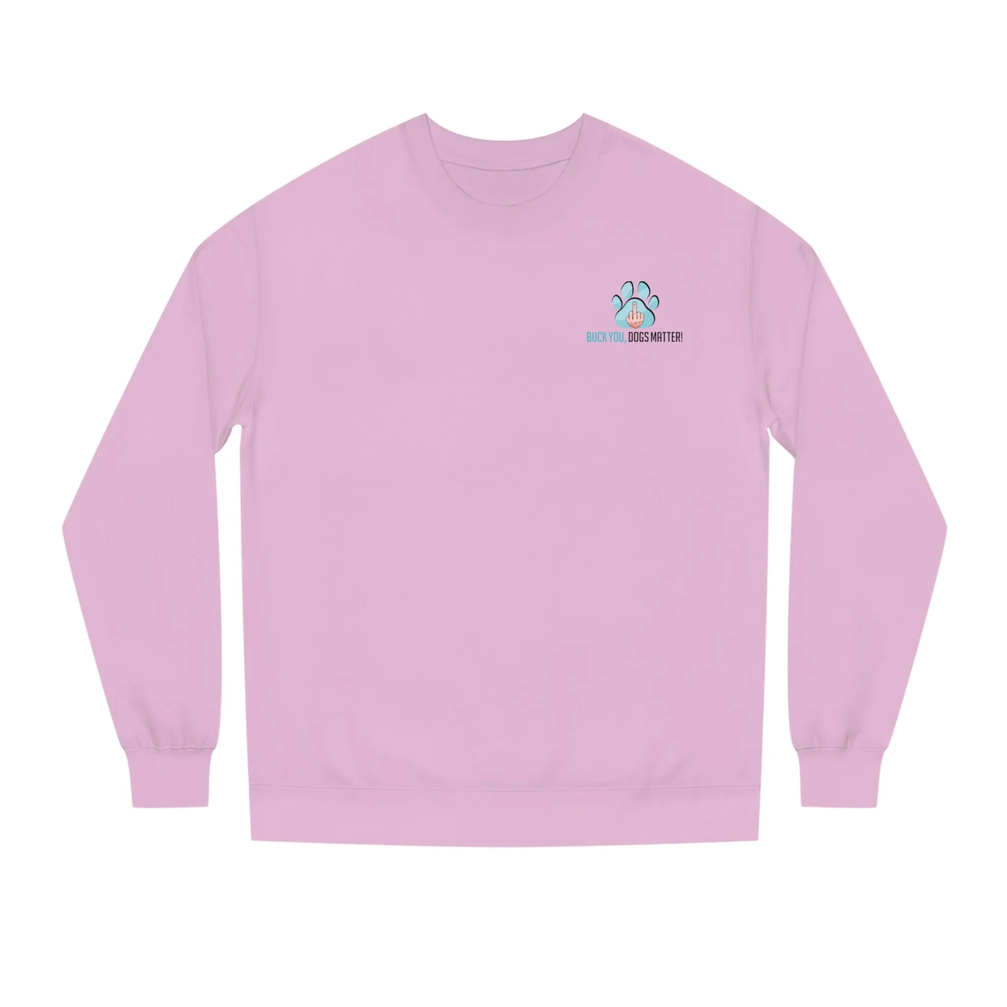 Unisex Crew Neck Sweatshirt Logo Design Sporty apparel