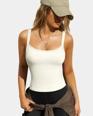 Breathable Comfort Design Adjustable Basic Cami Shirts