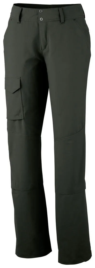 Columbia Women Green Silver Ridge Pant (Sun Protection) Responsive cushioning Casual Fitness Shorts
