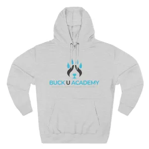 Modern Sporty Velvet Three-Panel Fleece Hoodie